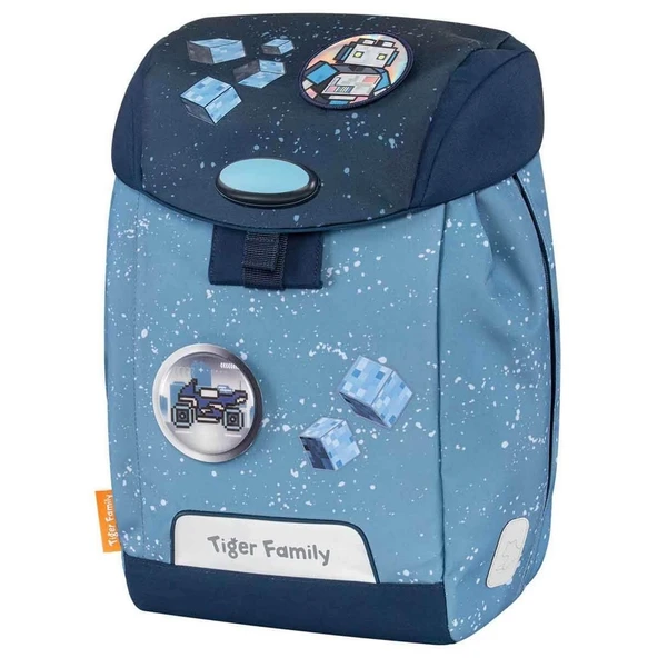 OMZ Işıklı Lacivert Mavi Okul Çantası Kız Erkek Çocuk Oyuncak Eğitici Oyuncaklar - 2