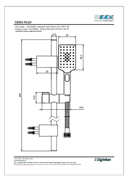 Eca Tiera Plus Hareketli Üst Takım 3f - 2