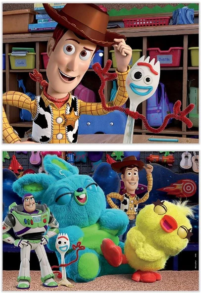 Educa 2x48 Parça Toy Story 4 Çocuk Puzzle