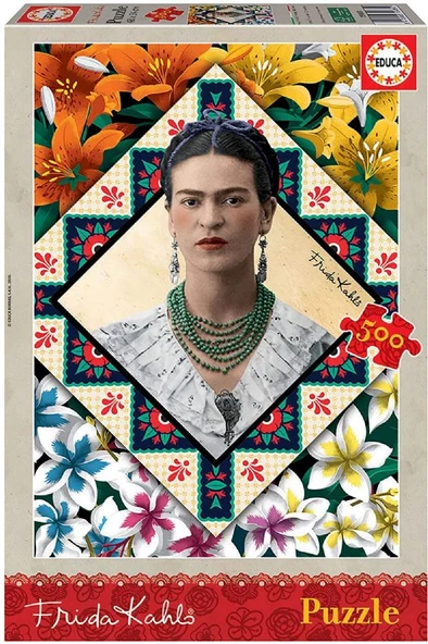 Educa 500 Parça Puzzle - Frida Kahlo