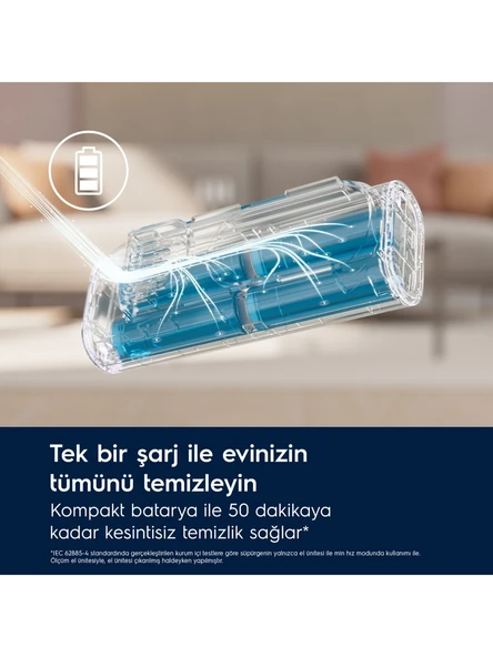 Electrolux EP71AB14UG Şarjlı Dikey Süpürge - 6