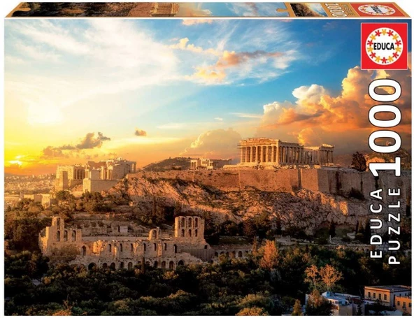 Educa 1000 Parça Atina Akropolisi Puzzle - Acropolis of Athens ürün görseli
