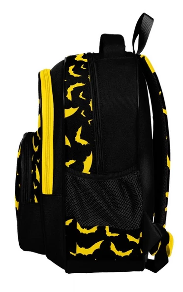 Coral High Siyah Yarasa Desenli İlkokul Çantası - Erkek Çocuk - Resim 2