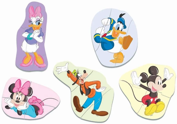 Educa Baby Mickey ve Arkadaşları Eğitici Yapboz - 24 Ay Üzeri - Resim 2