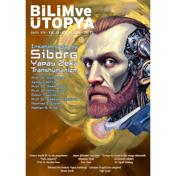 Bilim ve Ütopya Dergi 375.Sayı Eylül 2025 ürün görseli 1