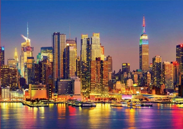 Educa 1500 Parça Manhattan'da Gece Puzzle - 2