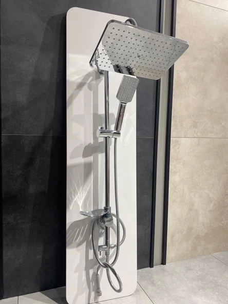 Deppot Mirage 400 Tepe Duş Seti Krom - 2
