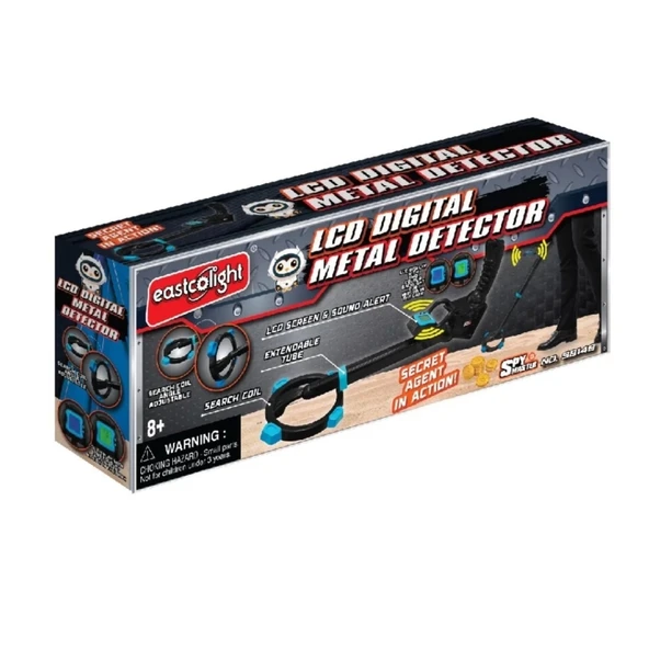 Eğitici Çocuk Dijital Sesli Metal Dedektör LCD - 2