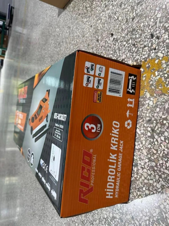 Rico 013-RC6037 Arabalı Kriko Alçak Şase 3 Ton Eko - 5