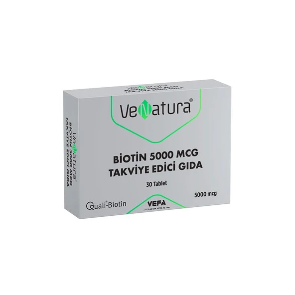 Venatura Biotin 5000 Mg 30 Tab ürün görseli