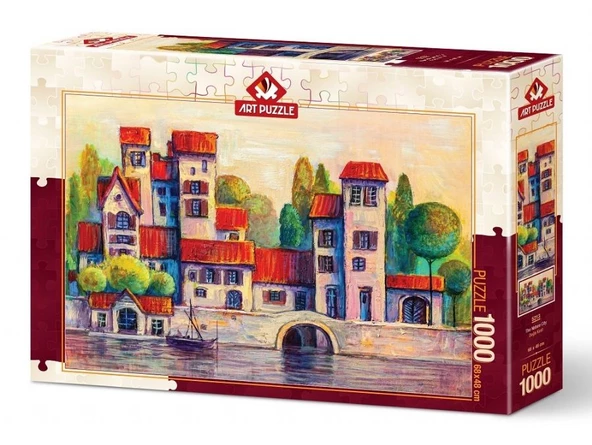 Art Puzzle 1000 Parçalık Doğa Kent Puzzle