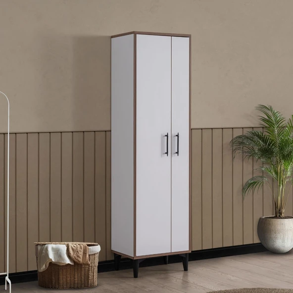 Blesk Banyo Dolabı – Deterjan ve Temizlik Malzemeleri İçin, Raflı ve Kapaklı Dolap ürün görseli