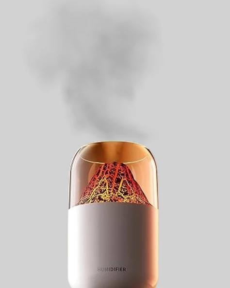 Su Hazneli LED Işıklı Aromaterapi Difüzörü - Resim 2