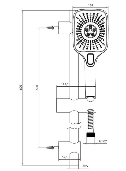 Ar Troya Hareketli Üst Takımlar Mat Siyah - Resim 2