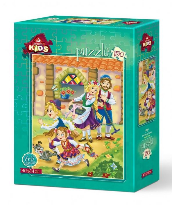 Art Puzzle Kids 150 Parça Mutlu Aile Yapboz
