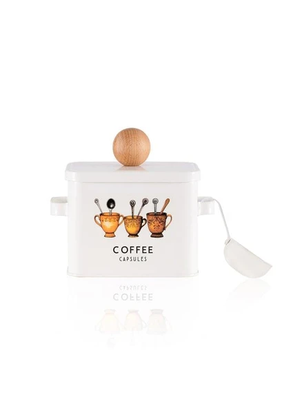 The Mia Storage Kahve Saklama Kabı 13x20x18 cm STG0001 - 3