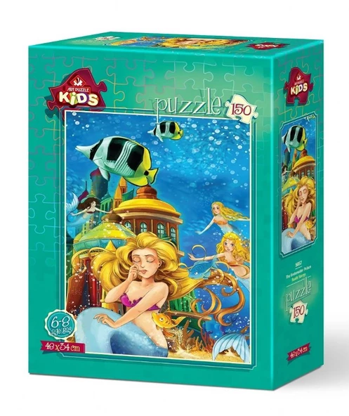 Art Puzzle Sualtı Sarayı-Deniz Kızı 150 Parça Yapboz