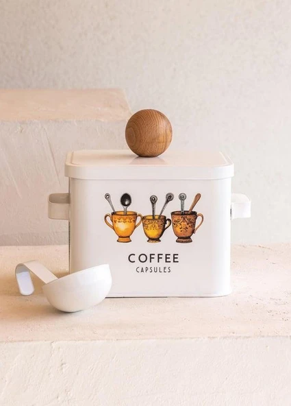 The Mia Storage Kahve Saklama Kabı 13x20x18 cm STG0001