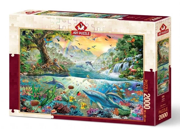 Art Puzzle 2000 Parça Ütopya Puzzle