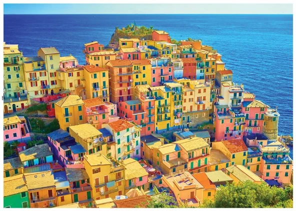 Olimpia 1000 Parça Cinque Terre Ulusal Parkı (İtalya) Puzzle