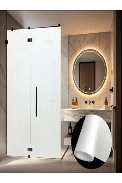 SİYACF 18 CM X 20 METRE ORJİNAL MATE BUZU ŞERİT FOLYO - Resim 2