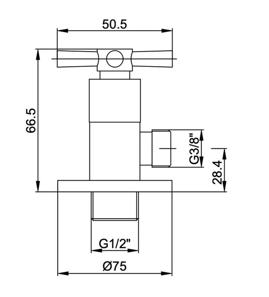 Yak Istavroz Kollu Ara Taharet Musluğu - Resim 2