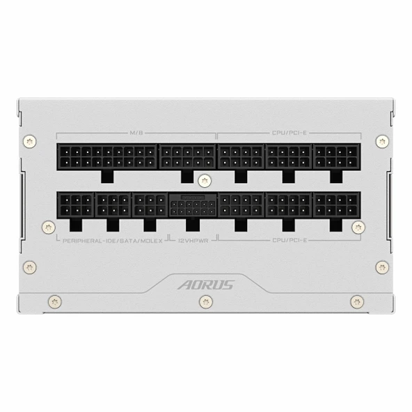 Gigabyte Aorus Elite AE850PM Ice 850W 80+ Platin Modüler Güç Kaynağı - 5