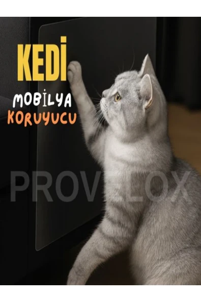Provelox KEDİ MOBİLYA TIRMALAMA ÖNLEYİCİ FOLYO 45 CM X 10 METRE ürün görseli