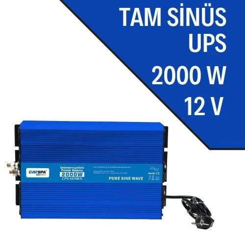 2000W-12V TAM SİNÜS İNVERTER (UPS) - Resim 7