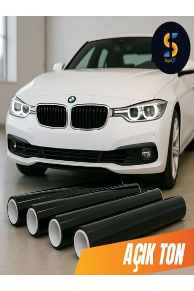 SİYACF 75 CM X 20 METRE AÇIK TON SİYAH ARAÇ CAM FİLMİ ürün görseli