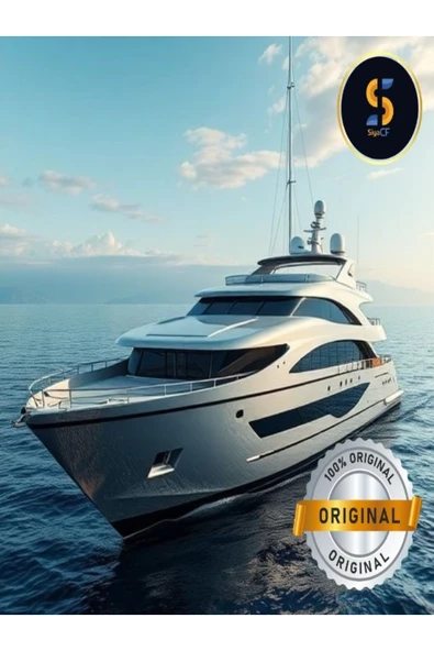 SİYACF 75 CM X 30 METRE-TEKNE MARİNE WİNDOW FİLM LUXURY UV KORUMA ORTA TON - 1