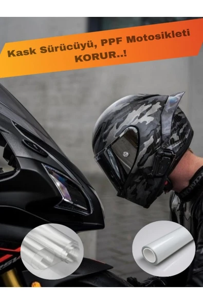 SİYACF MOTOSİKLETLER İÇİN ULTRA PPF KORUMA ZIRH.. 61 CM X 10 METRE ürün görseli