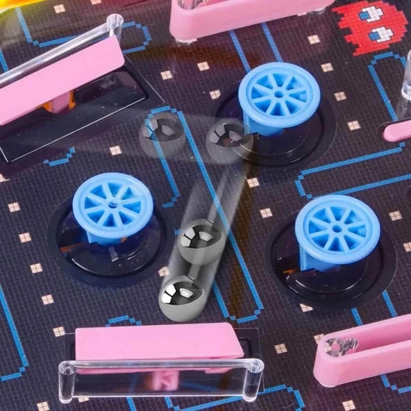 Eğitici Çocuk Sesli ve Işıklı Pac-Man Arcade Masaüstü Pinball - 4