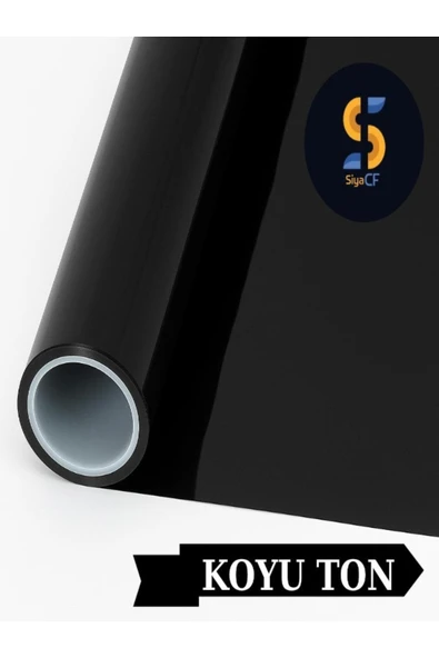 SİYACF 50 Cm X 6 Metre Koyu Renk Cam Fi̇lmi̇ - Resim 3
