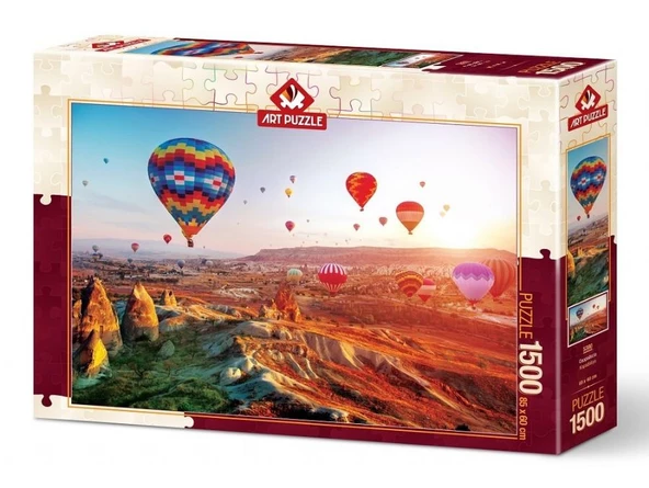 Art Puzzle Kapadokya'da Balonlar 1500 Parça Puzzle