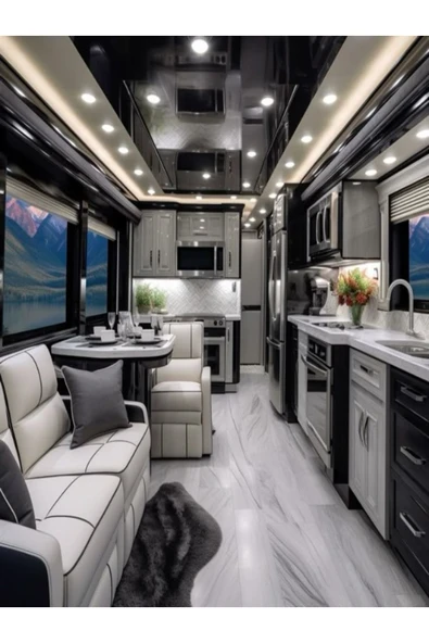 SİYACF CARAVAN DİZAYN LUXURY ŞEFFAF MOBİLYA KORUYUCU FOLYO 88 CM X 2 METRE - Resim 4