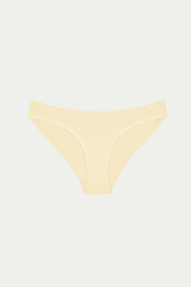 AmoraSecret AmoraSecret Pamuklu Siyah Beyaz Ten Rengi 3'lü Külot - 4