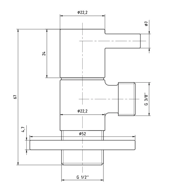 Yak Minimal Ara Taharet Musluğu - Resim 2