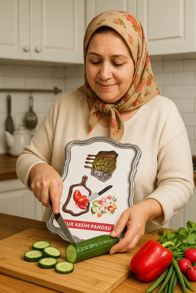 salata doğrama tahtası,kesim panosu - 2