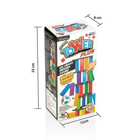 Eğitici Çocuk 8214 RENKLİ TOWER - 3