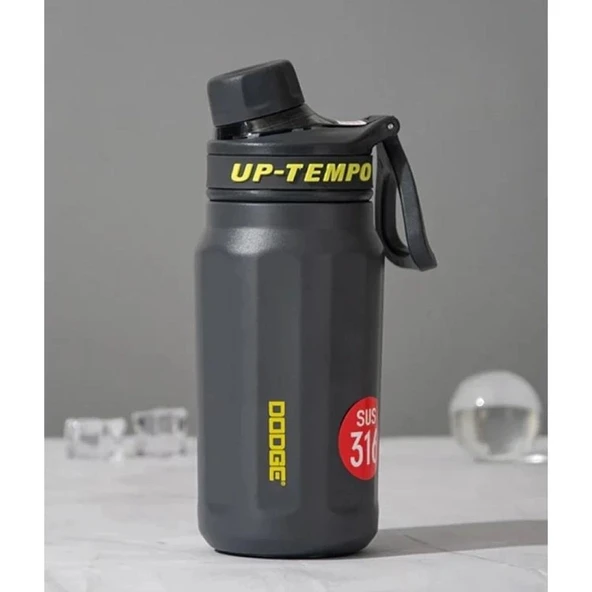 Dodge Up Tempo Çelik Termos Matara 520Ml Siyah