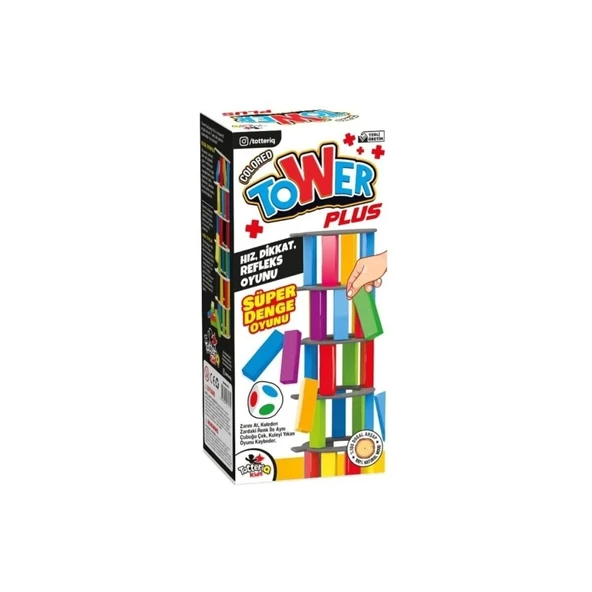 Eğitici Çocuk 8214 RENKLİ TOWER - 1