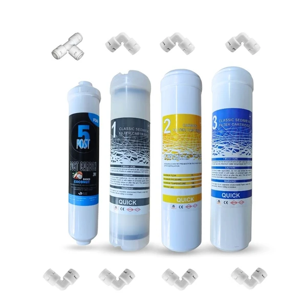 Kapalı Kasa Su Arıtma Cihazı 4lü Filtre seti - Resim 2