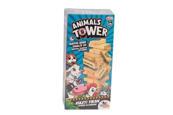 Eğitici Çocuk 8204 ANİMALS TOWER - 2