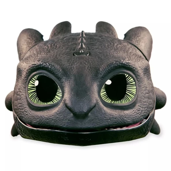 Eğitici Çocuk Ejderhayı Nasıl Eğitirsin? Toothless Sesli ve Işıklı Maske 38 cm - 1