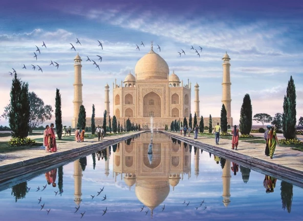 Anatolian 1000 Parça Taj Mahal Puzzle - Resim 2