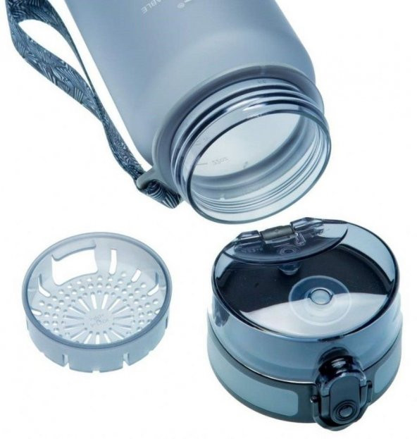 Uzspace Tritan Matara Suluk - 350 ml Lacivert-Yeşil - Çocuklar İçin - 2