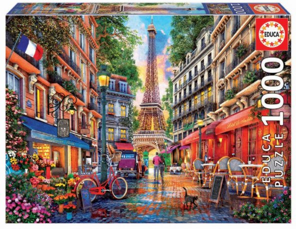 Educa 1000 Parça Paris Dominic Davison Puzzle