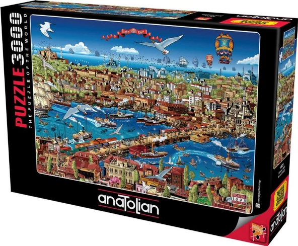 Anatolian 3000 Parça Istanbul 1895 Puzzle 4921 - 2