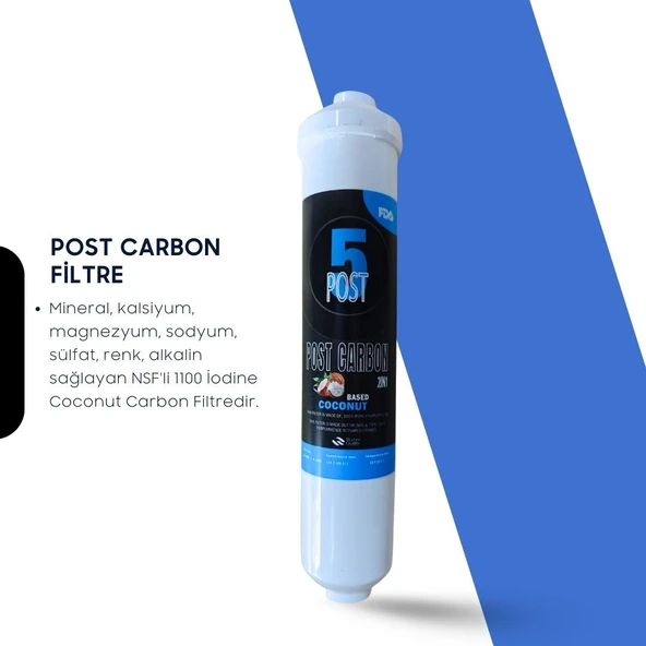 Kapalı Kasa Su Arıtma Cihazı 4lü Filtre seti - Resim 6